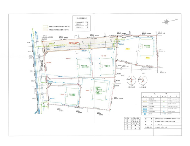 邑楽町中野1928-3，1931-2 計画図